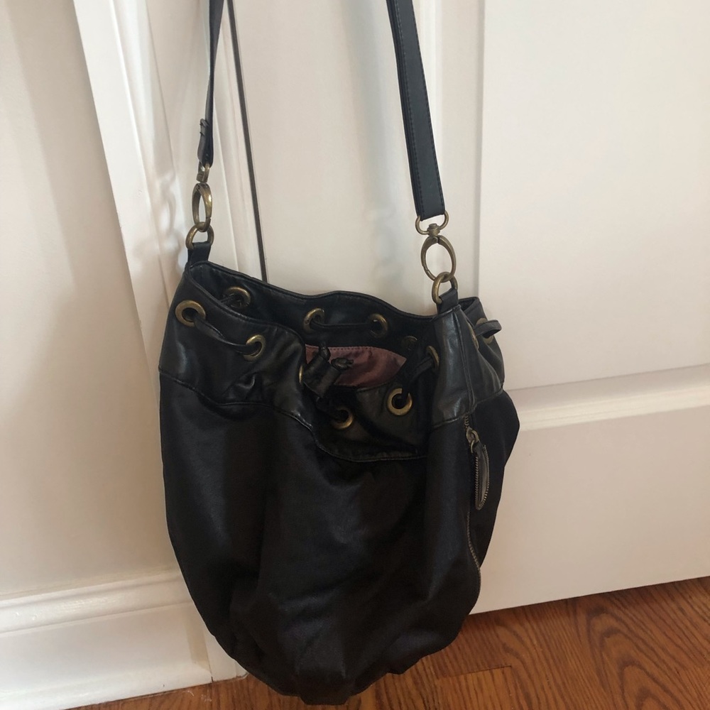 Steve Madden Black Bag, Long Shoulder Strap